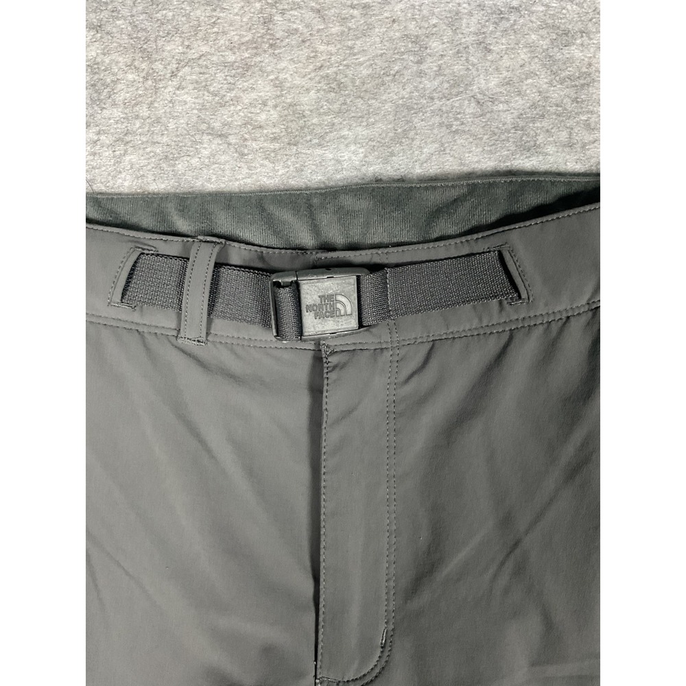 The North Face Mens Size 36X32 Gray Zip Cargo Hiking Pants Belted - Picture 3 of 7